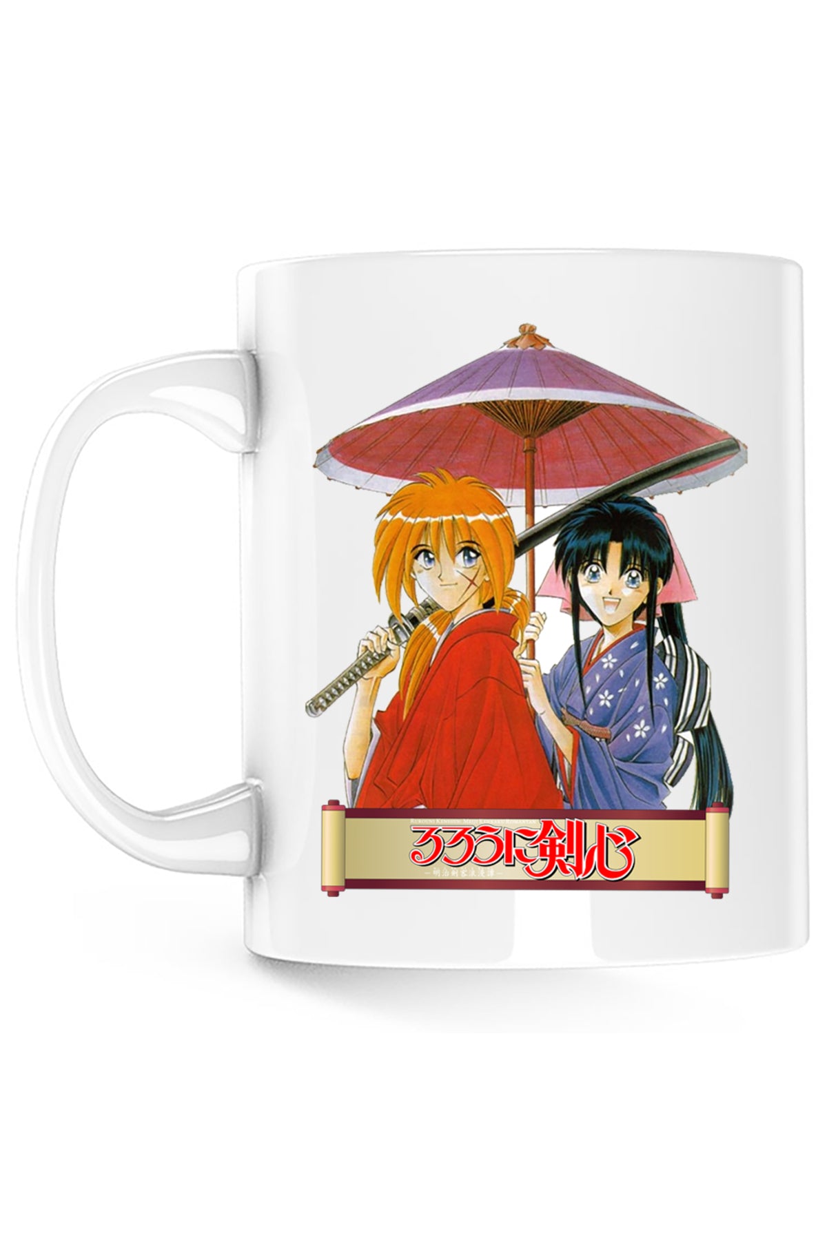 Cana Rurouni Kenshin Couple Umbrella Killakill, alba, 330 ml
