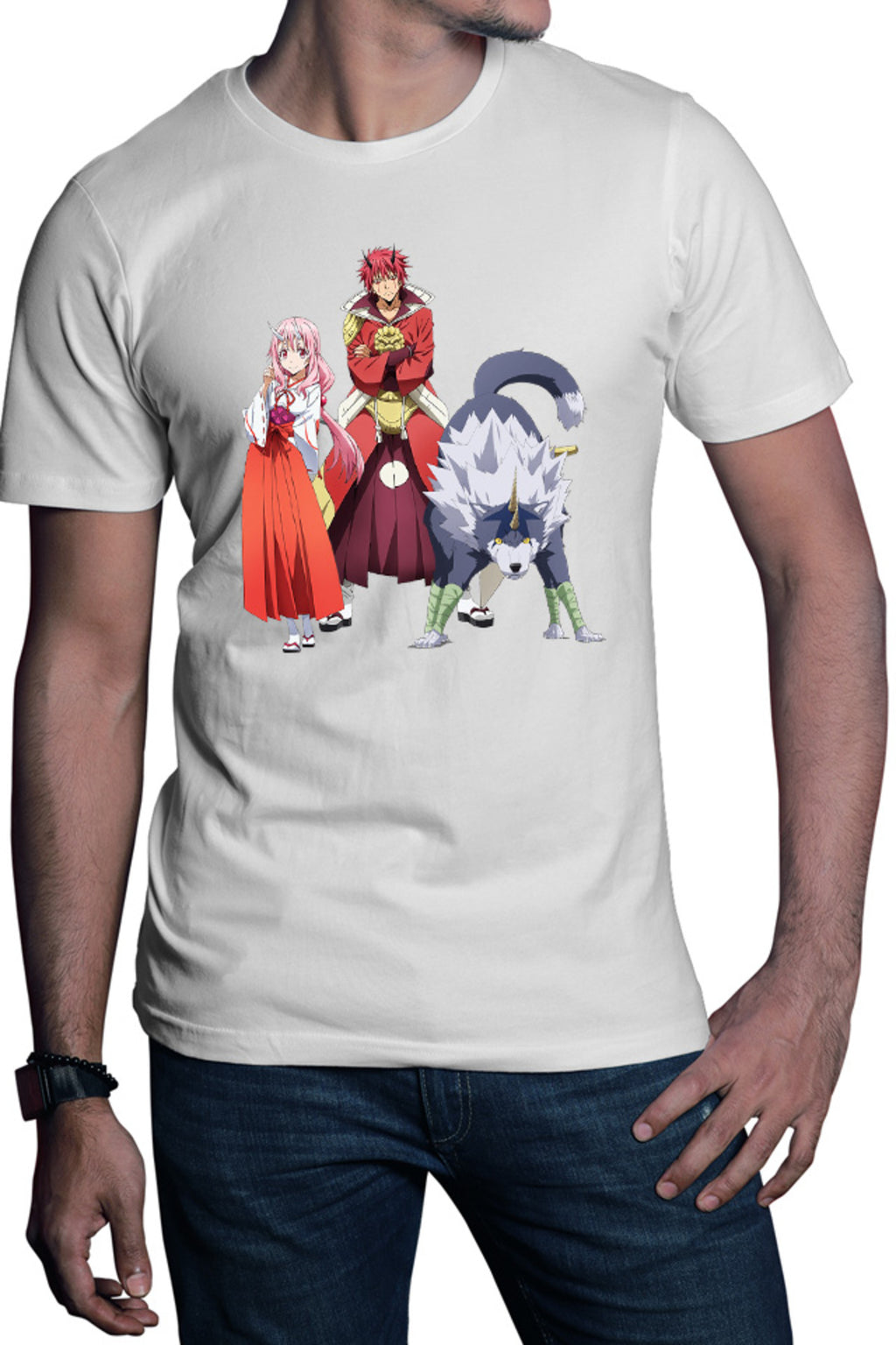 Tricou barbati TenSura That Time Slime Ranga Shuna Demons