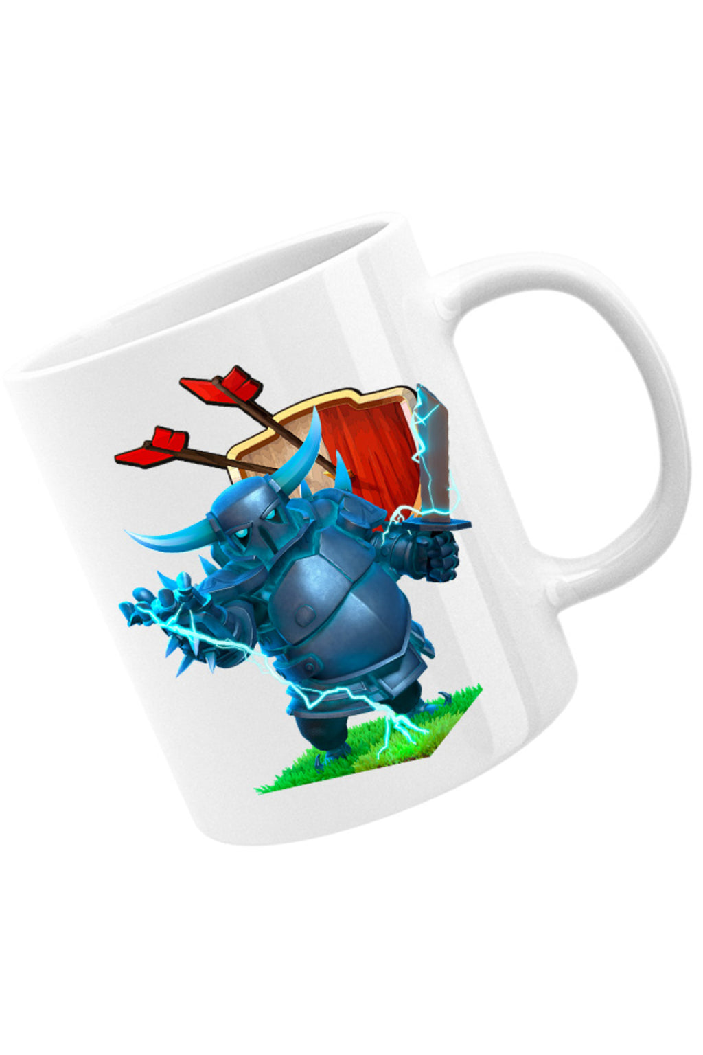 Cana Clash of Clans Thunder Hero Mobile Strategy, alba, 330 ml