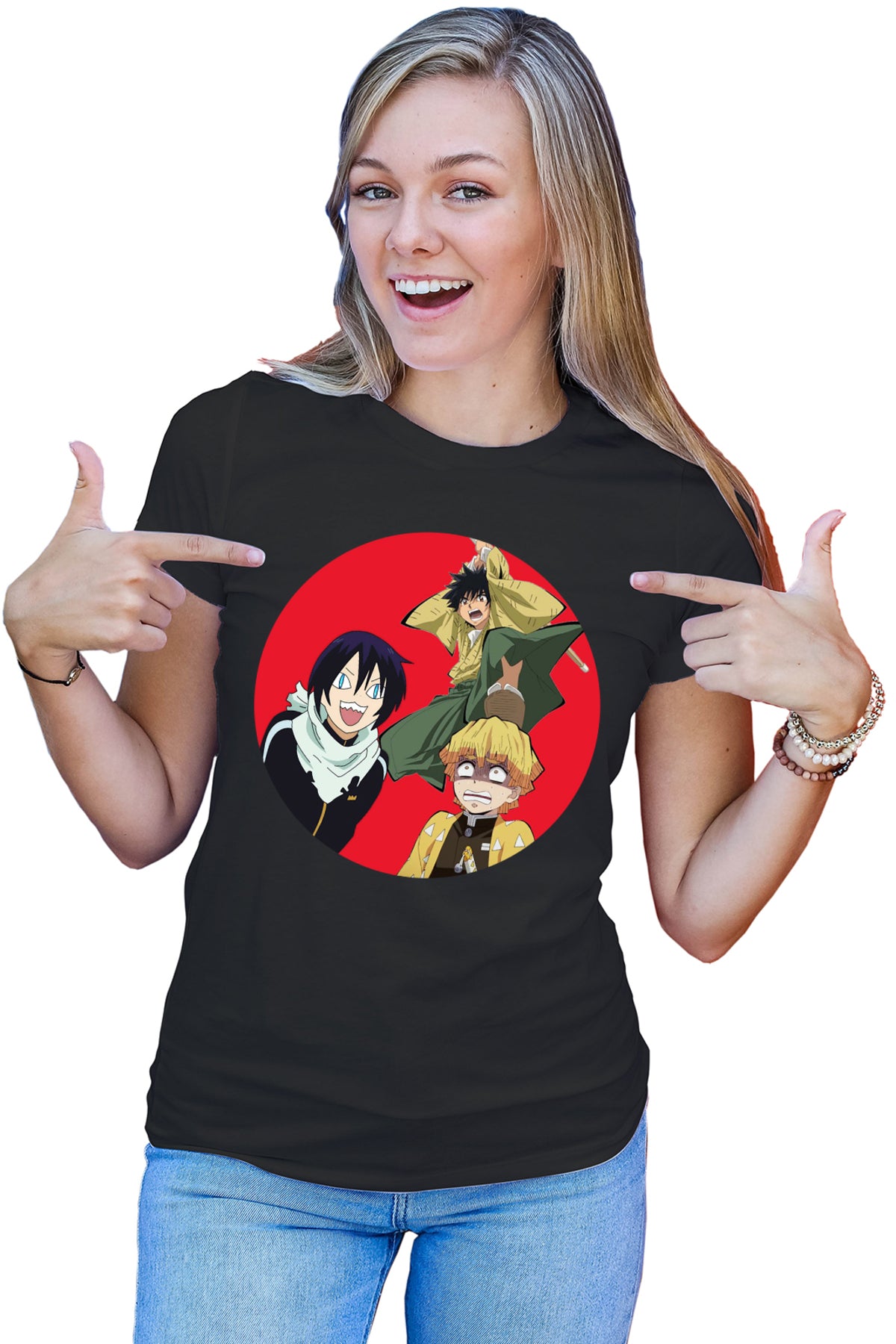 Tricou dama Rurouni Kenshin Yahiko Yato Zenitsu Funny