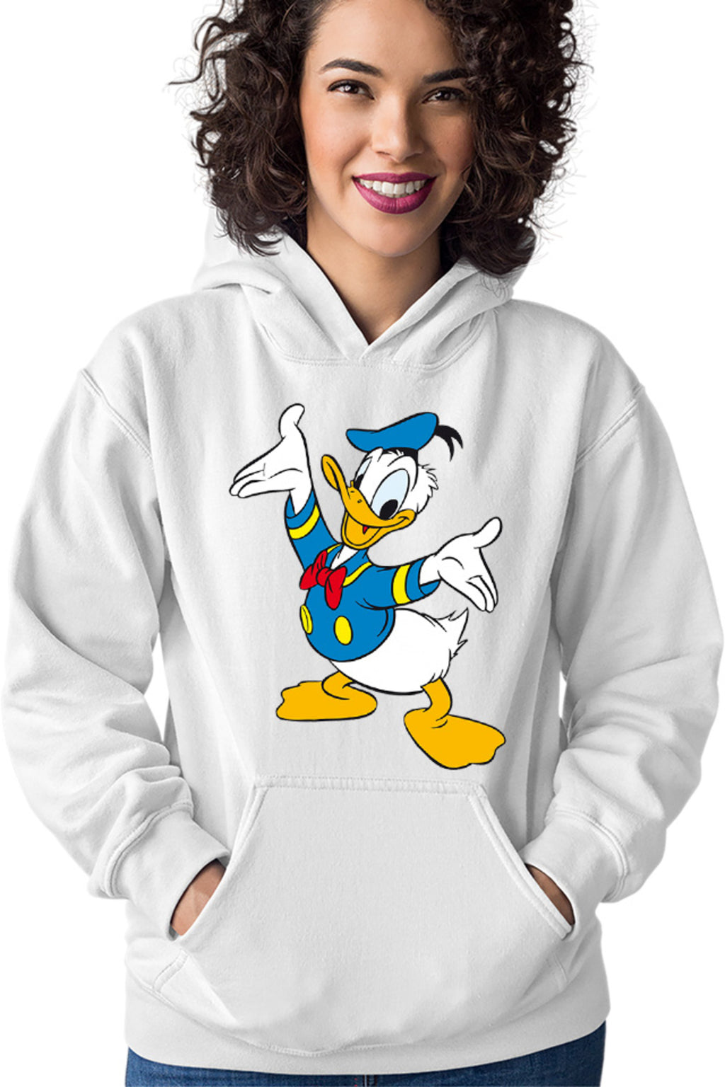 Hanorac dama Donald Duck Sailor Happy Cartoon Children