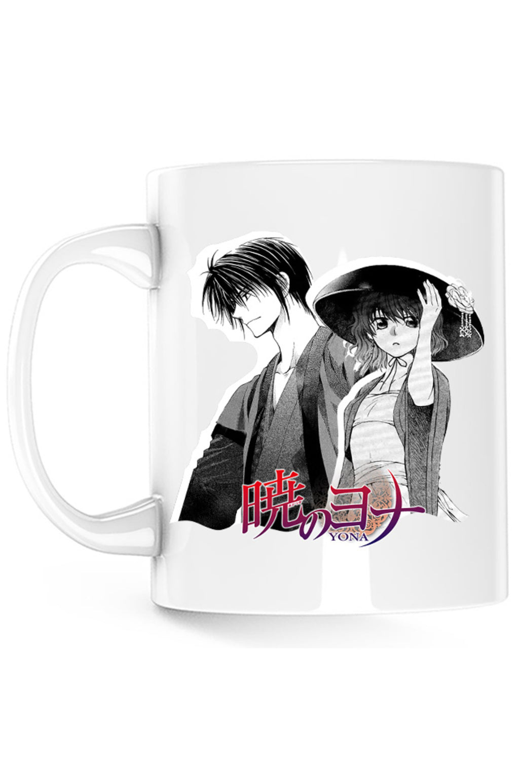 Cana Yona of the Dawn Couple Manga Yukata Hat Monochrome, alba, 330 ml