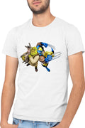 Tricou barbati Shrek Wolverine Donkey Marvel Comic Books