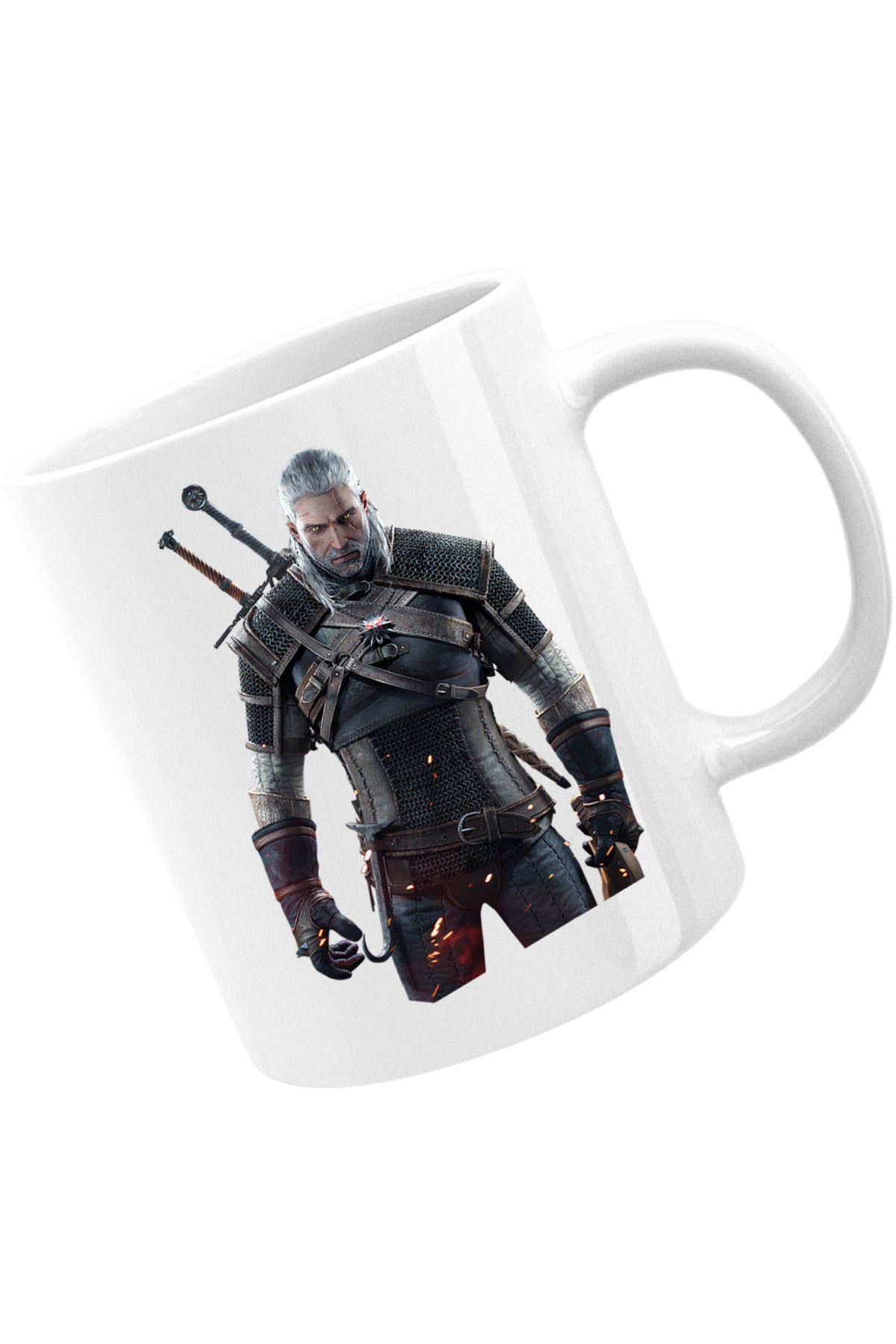 Cana The Witcher Geralt of Rivia Andrzej Sapkowski Game, alba, 330 ml
