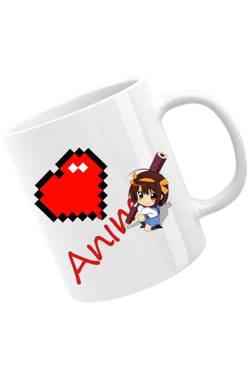 Cana Haruhi Suzumiya Love Anime Minecraft Write School, alba, 330 ml