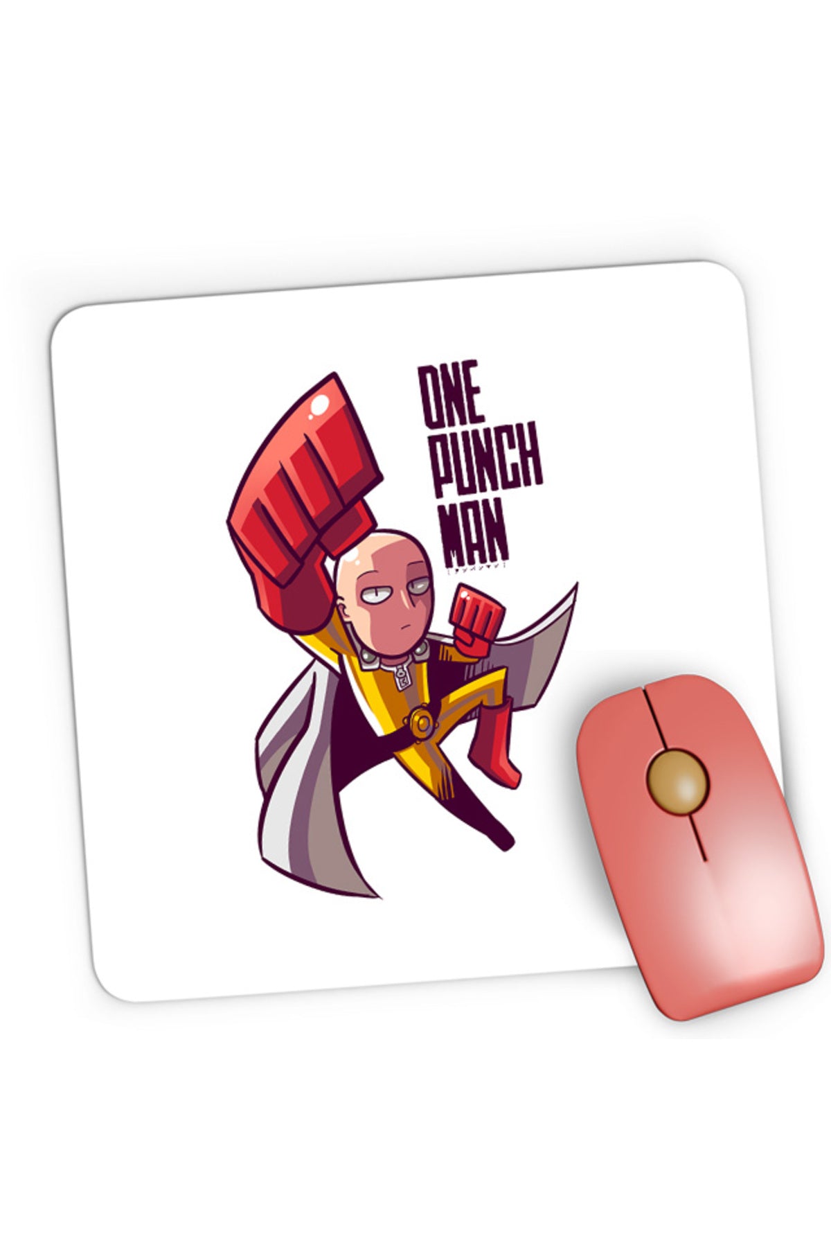 Mousepad Gaming One-Punch Man Hero Tatakae Anime Weeb, 21x19 cm