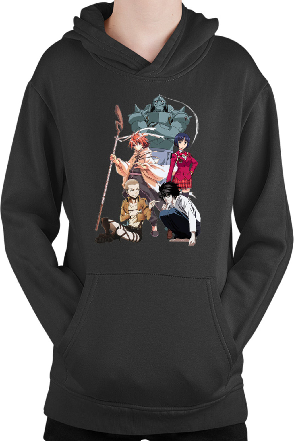 Hanorac copii UQ Holder Negi Orte Connie Attack on Titan Death Note