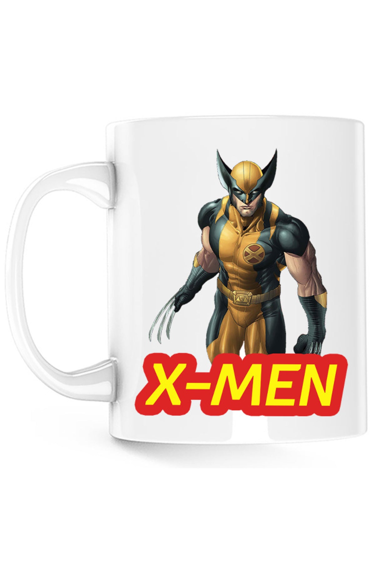 Cana Wolverine X-Men Avengers DC Power, alba, 330 ml