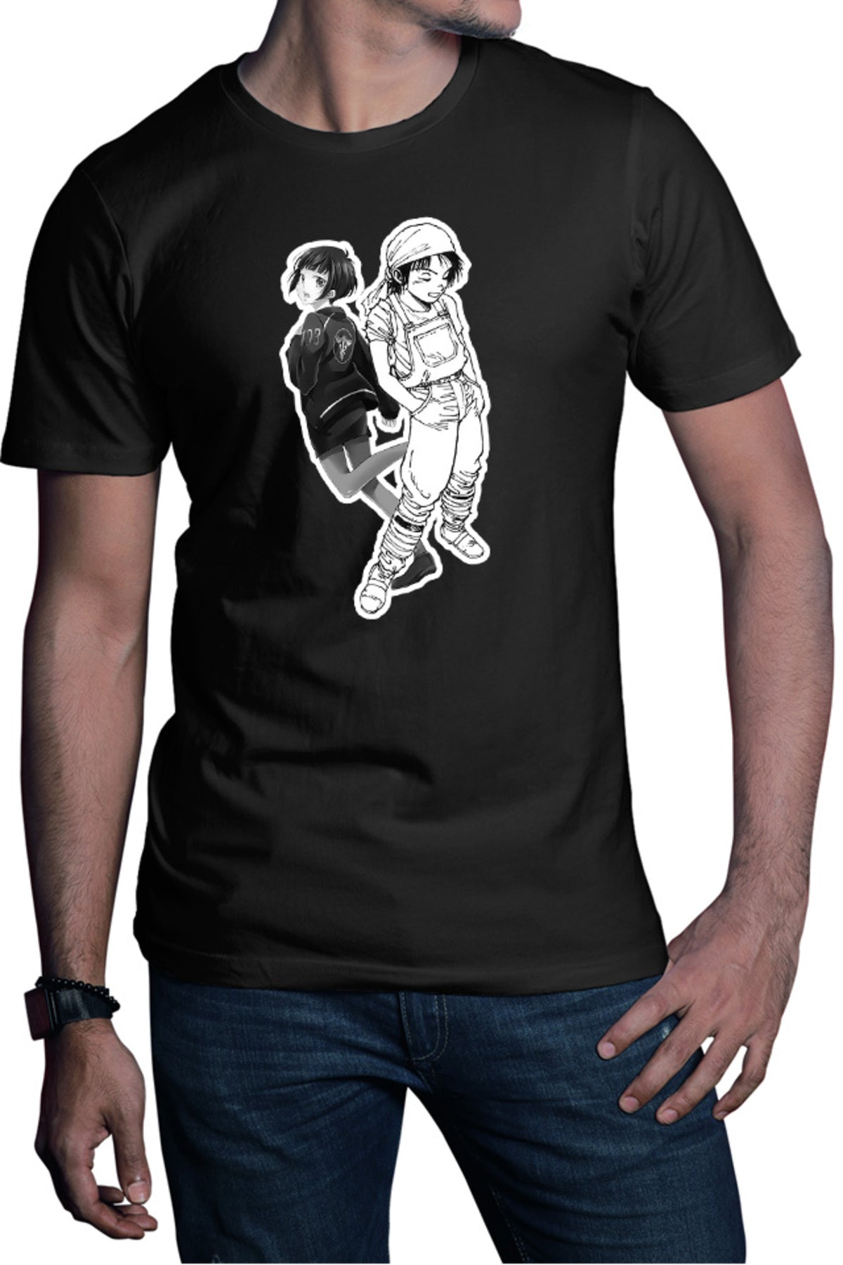 Tricou barbati Battle Angel Alita Yugo Akane Psycho Pass Police