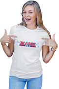 Tricou dama Bleach Logo Symbol Merch Master Waifu