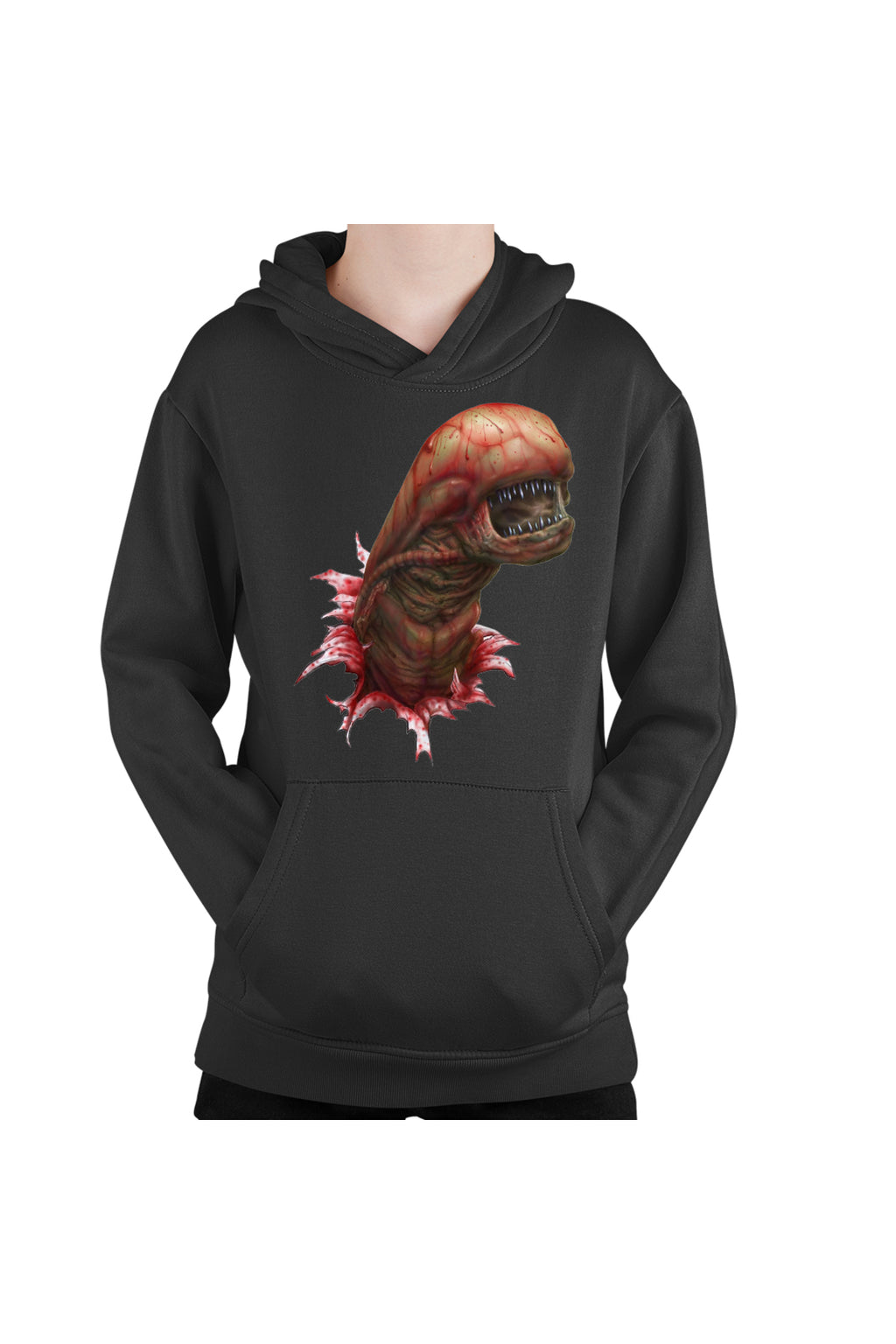 Hanorac copii Predator Alien Baby Red Monster Terminator