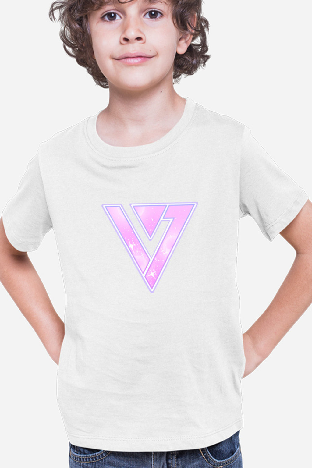 Tricou copii Seventeen Idol K-pop Group Logo Shiny