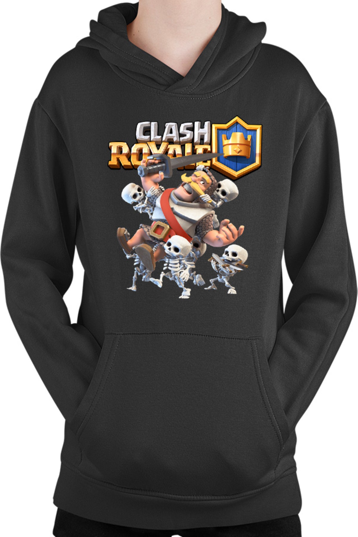 Hanorac copii Clash Royale Skeleton Full Team Aggresive Plan Game