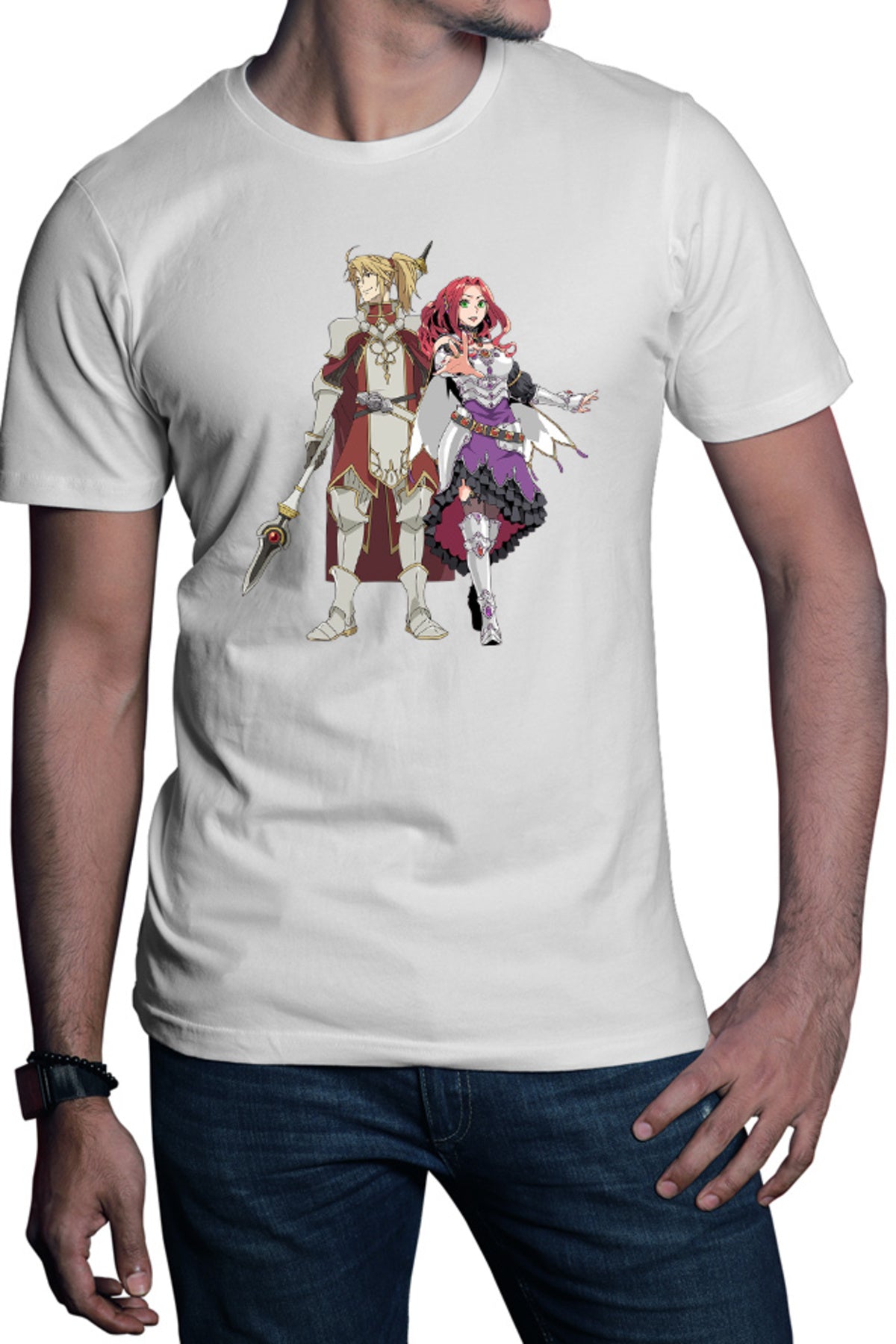 Tricou barbati Rising of the Shield Hero Malty Motoyasu Magic Wizard Medieval