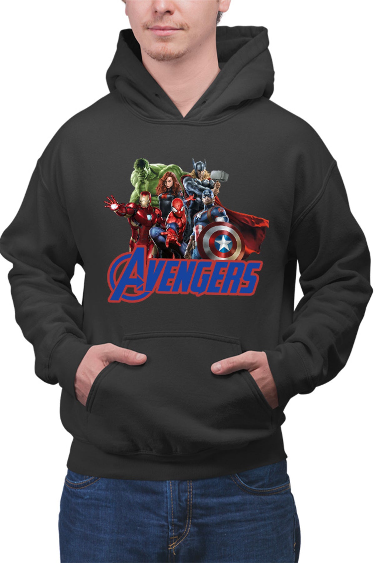 Hanorac barbati Thor Avangers Group Spiderman Ally Hero Marvel DC Comedy