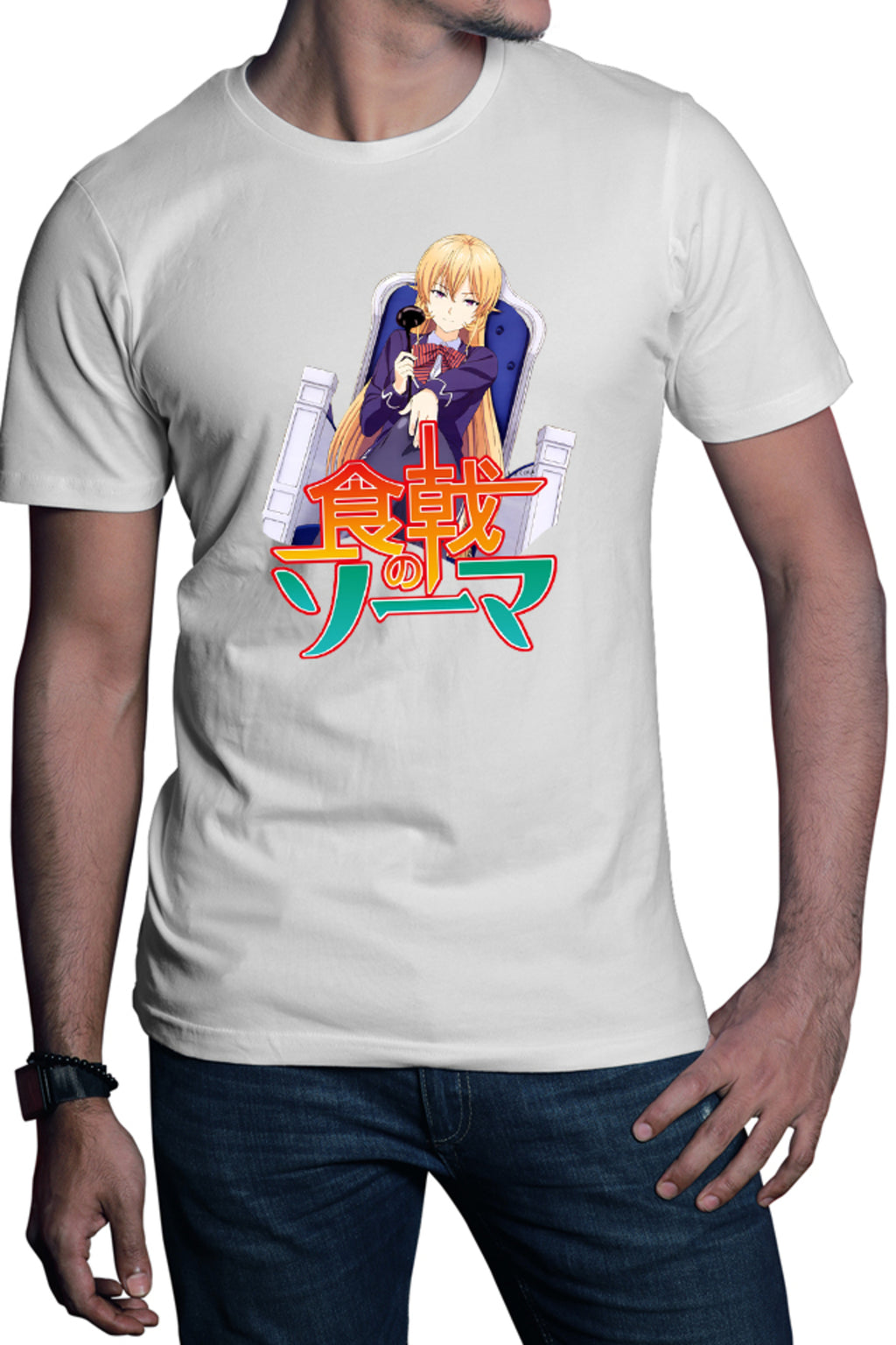 Tricou barbati Food Wars Erina Queen Gourmet Animekage