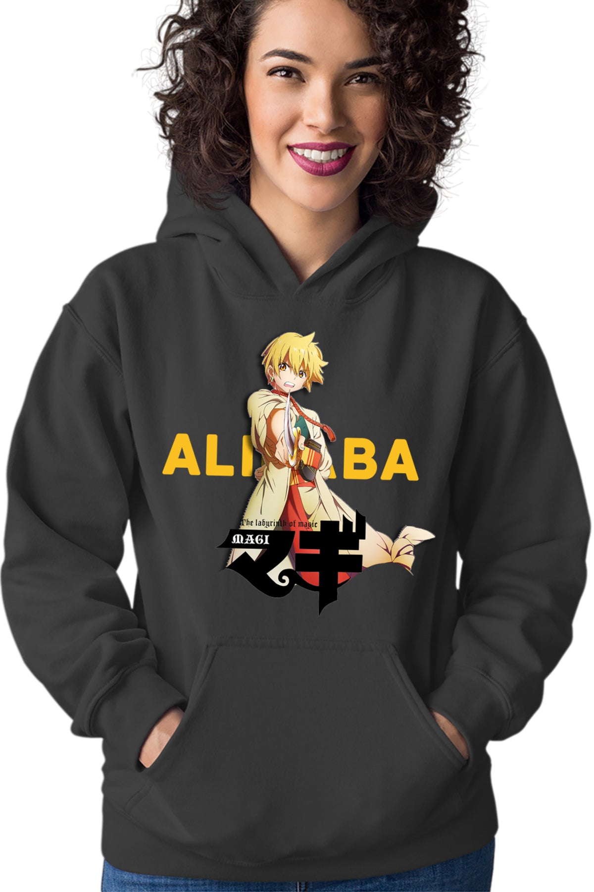 Hanorac dama Magi The Labyrinth of Magic Alibaba Fight Pose