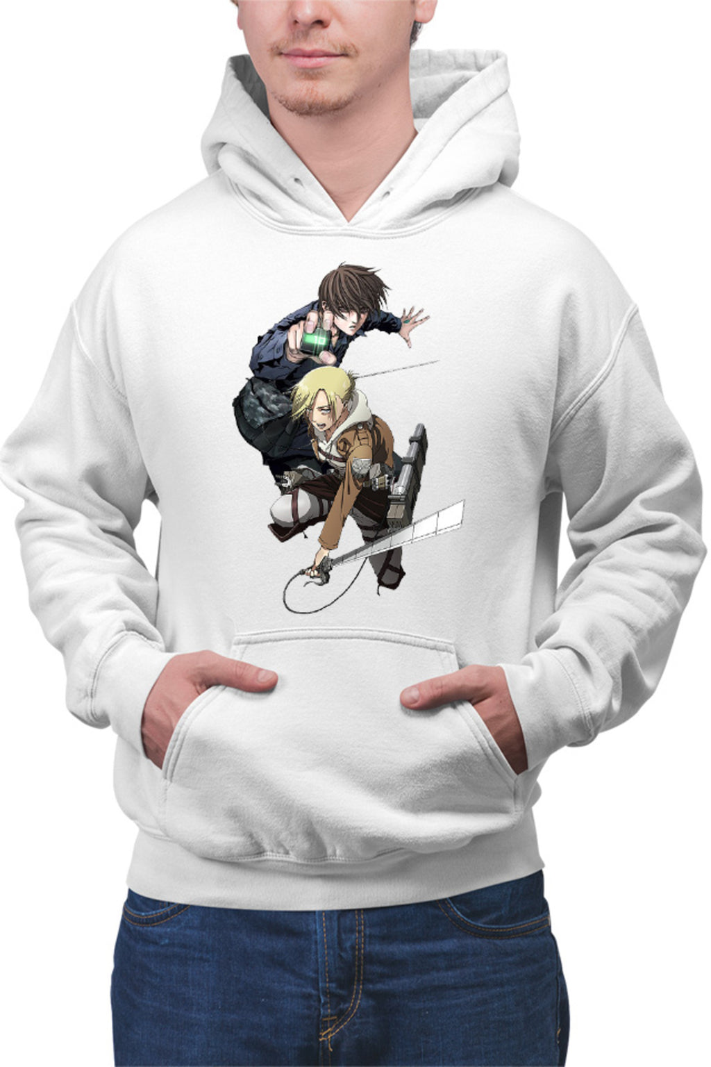 Hanorac barbati Btooom! Sakamoto Ryouta AOT Annie Fight Monsters Sci-fi Cosplay