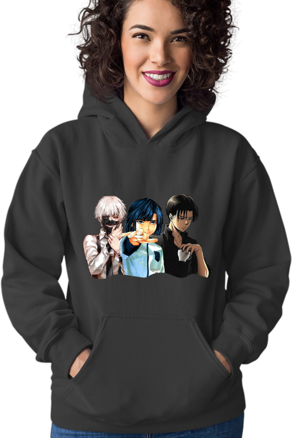 Hanorac dama Hikaru no Go Attack on Titan Levi Tokyo Ghoul Kaneki Akira Coffee