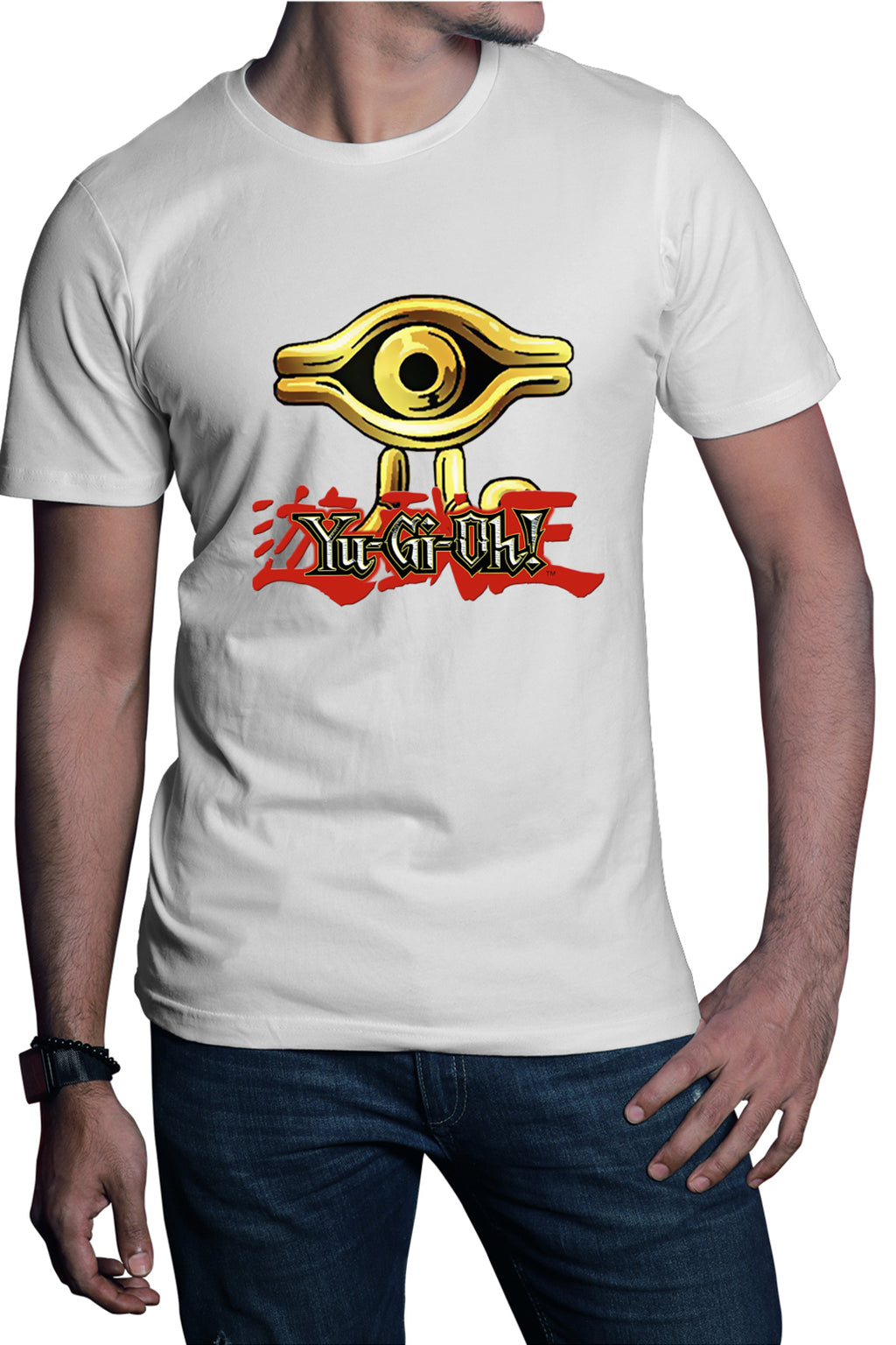 Tricou barbati Yu Gi Oh Yugi Mutou Eye of Horus Symbol Ra Egipt