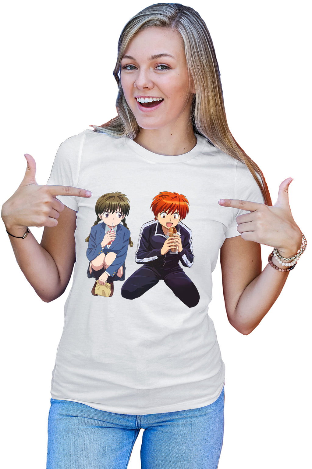 Tricou dama Rin-ne Rin Sakura Eat Kyokai no Rinne