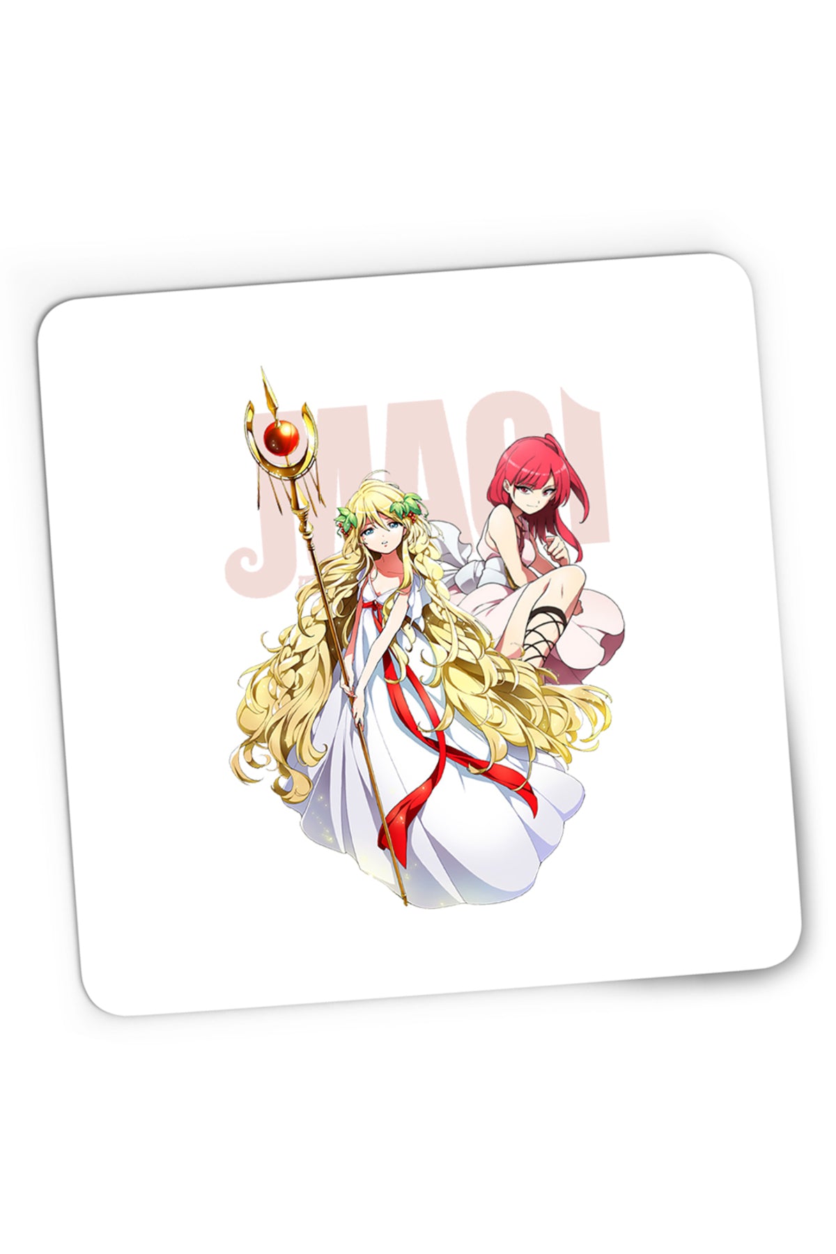 Mousepad Gaming Magi The Labyrinth of Magic Morgiana Sheherezada Anime, 21x19 cm
