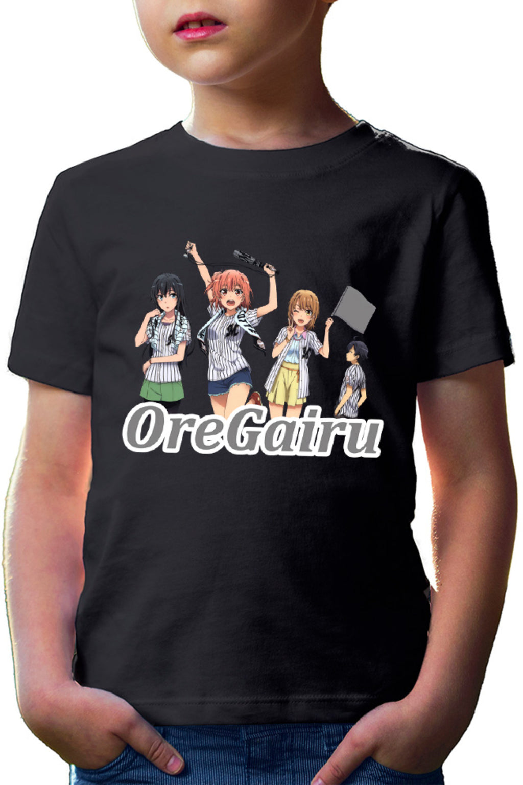 Tricou copii OreGairu School Hamachi MusicTeam Mates