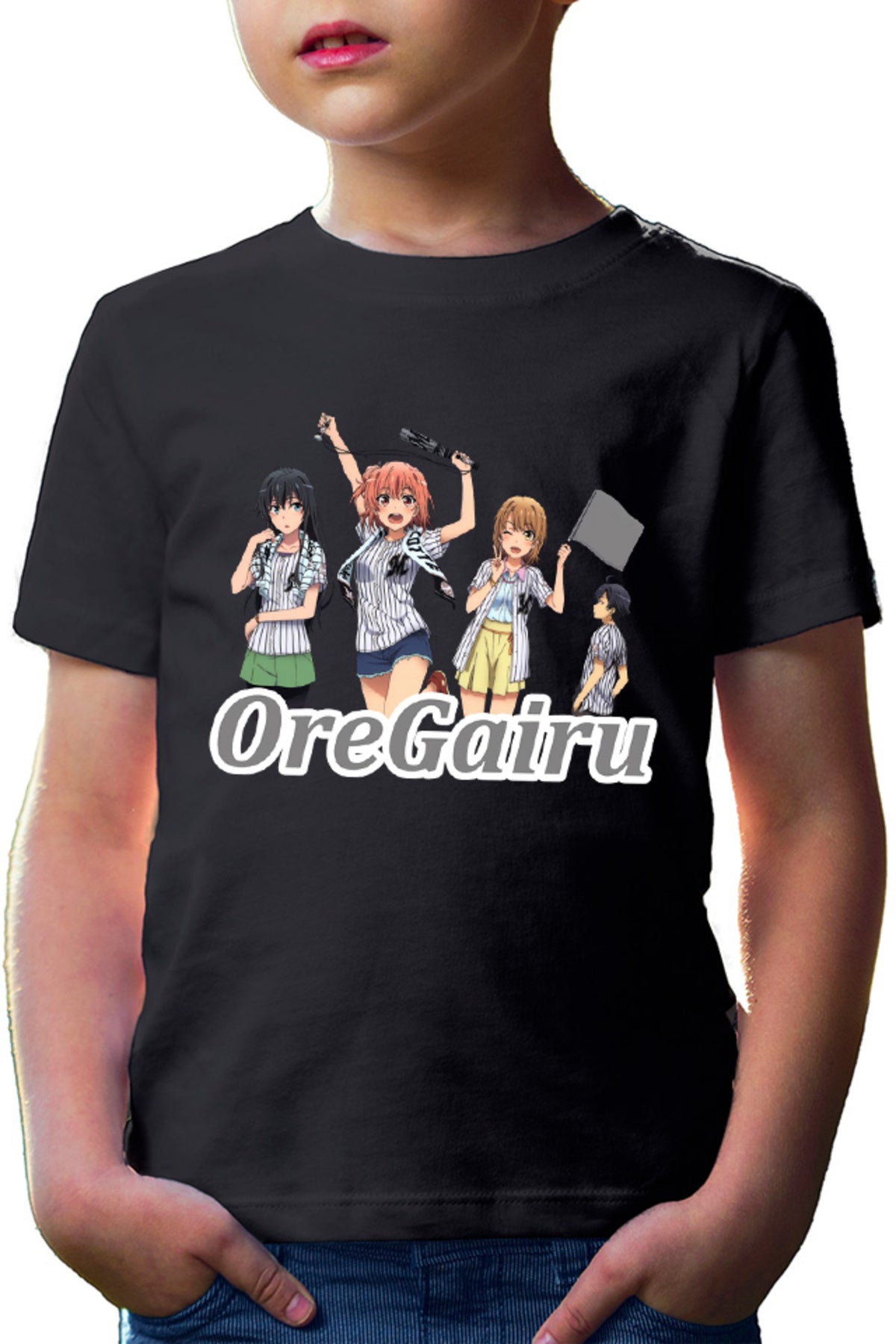 Tricou copii OreGairu School Hamachi MusicTeam Mates