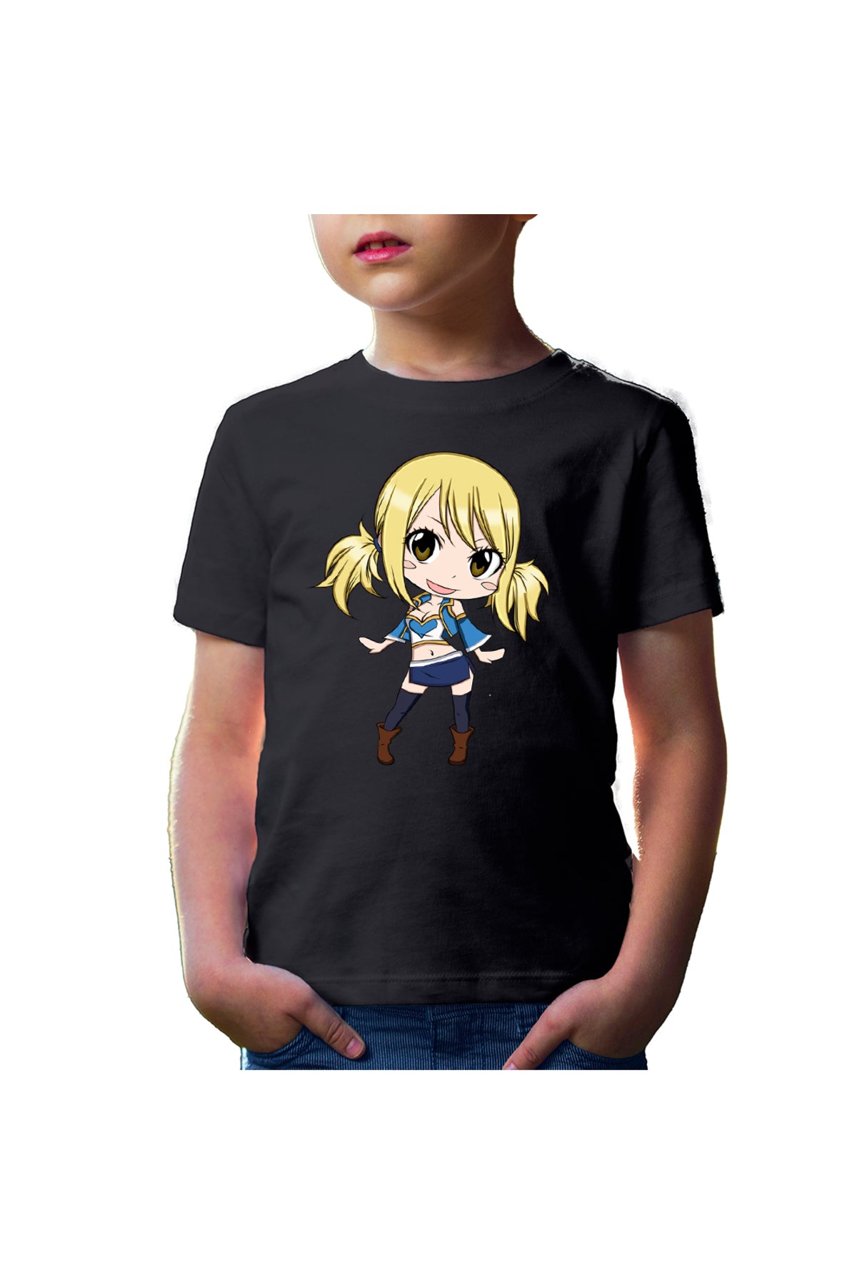 Tricou copii Fairy Tail Lucy Heartfilia Amelia Cartoon