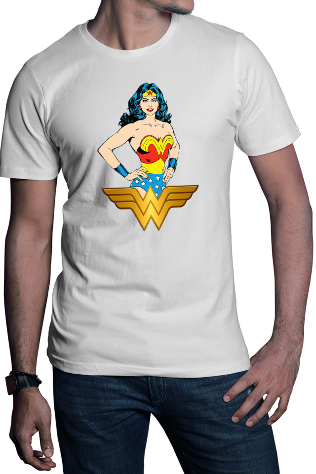 Tricou barbati Wonder Woman Symbol Adventure Help Psychology