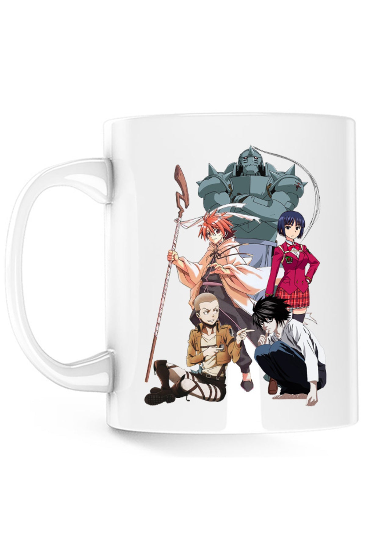 Cana UQ Holder Negi Orte Connie Attack on Titan Death Note, alba, 330 ml