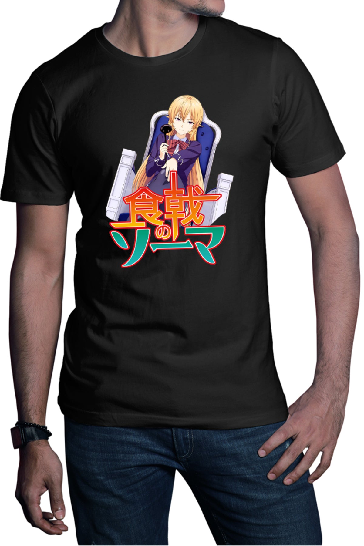 Tricou barbati Food Wars Erina Queen Gourmet Animekage