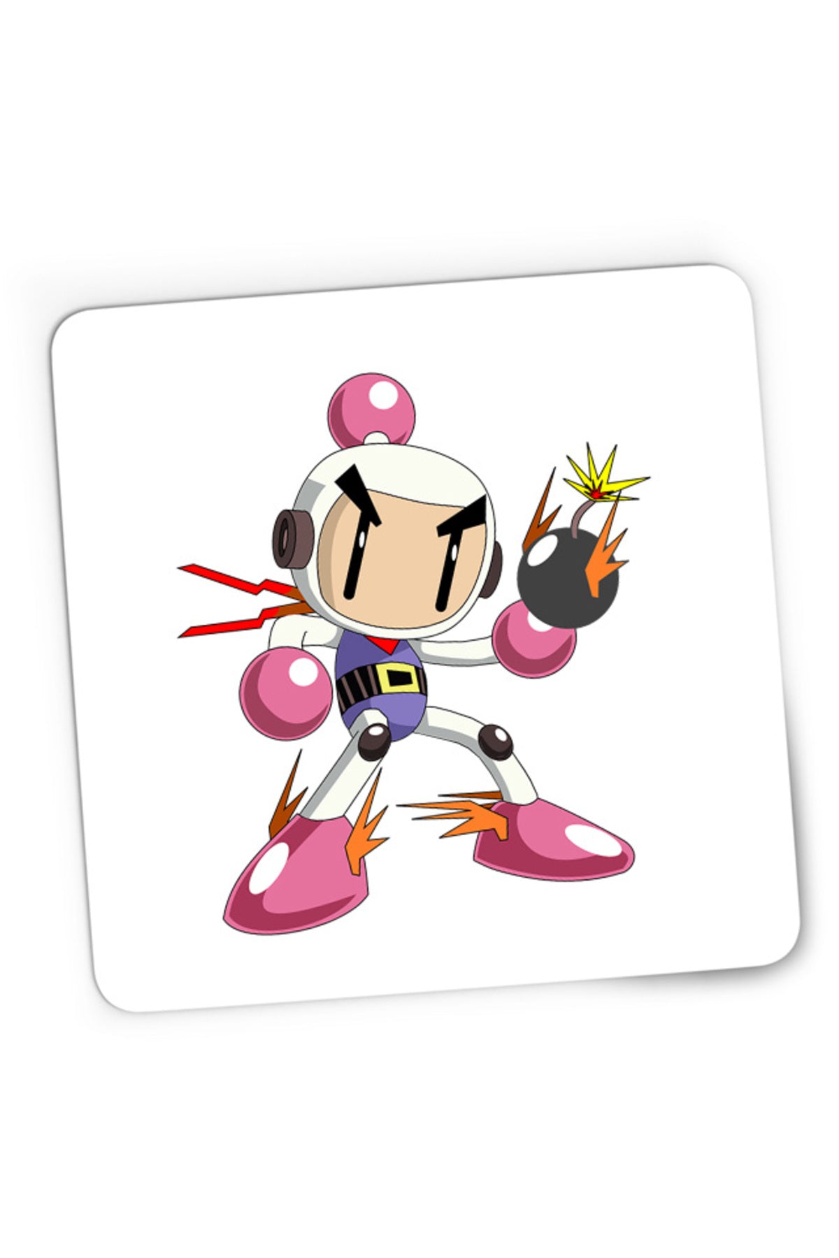 Mousepad Gaming Bomberman Angry Japanese Multiplayer, 21x19 cm