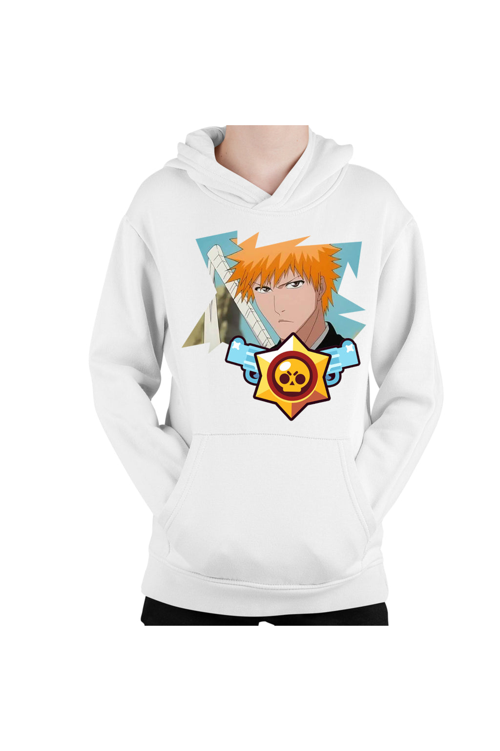Hanorac copii Bleach Ichigo Brawl Stars Leon Samurai