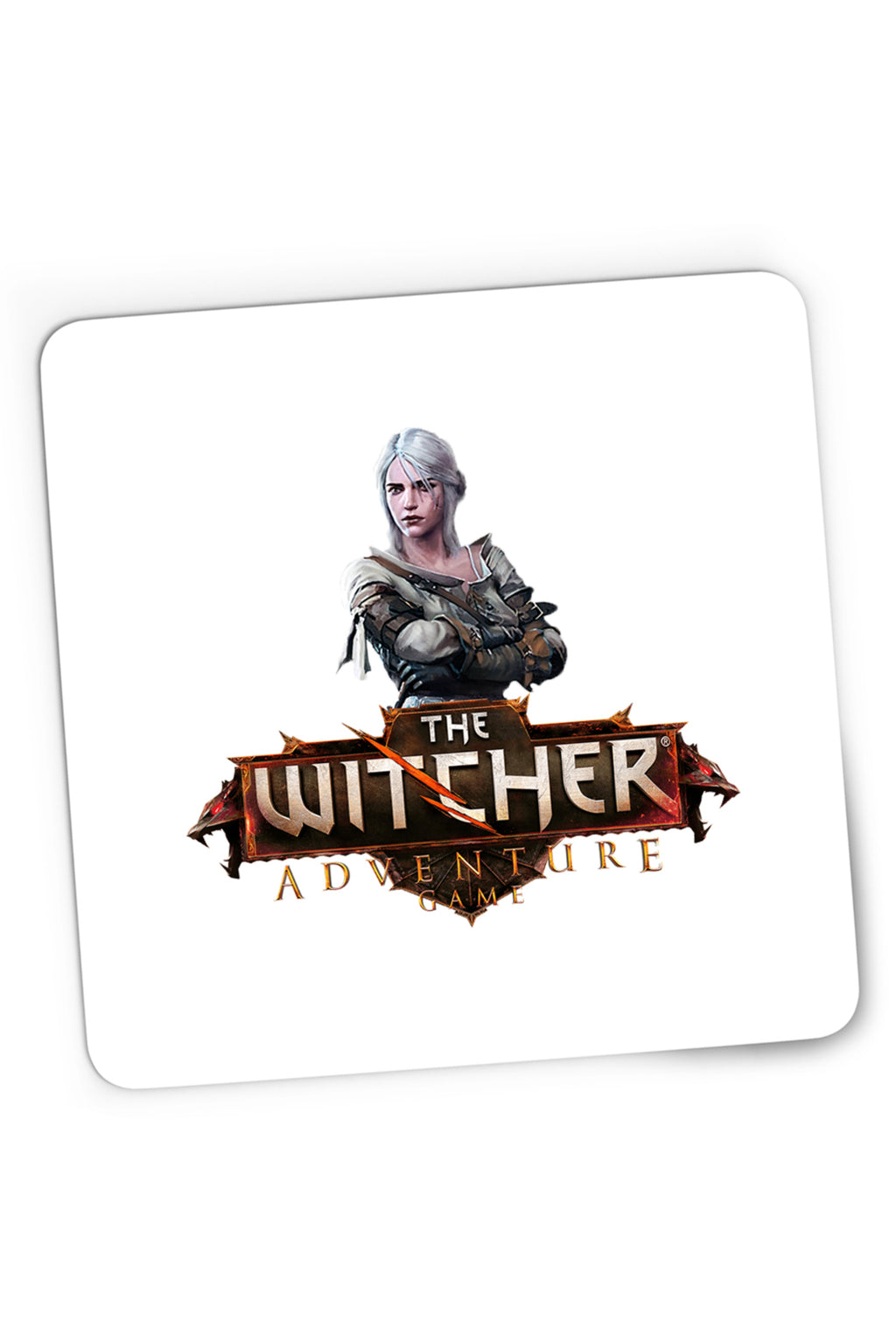 Mousepad Gaming The Witcher Princess Ciri Medieval Hunter, 21x19 cm
