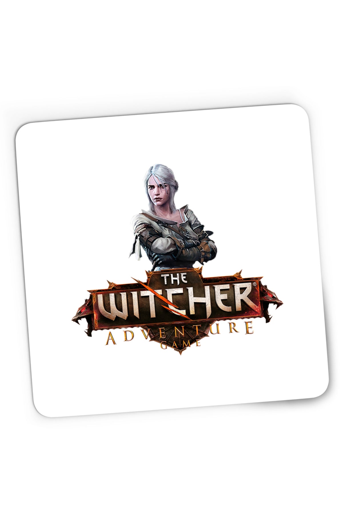 Mousepad Gaming The Witcher Princess Ciri Medieval Hunter, 21x19 cm