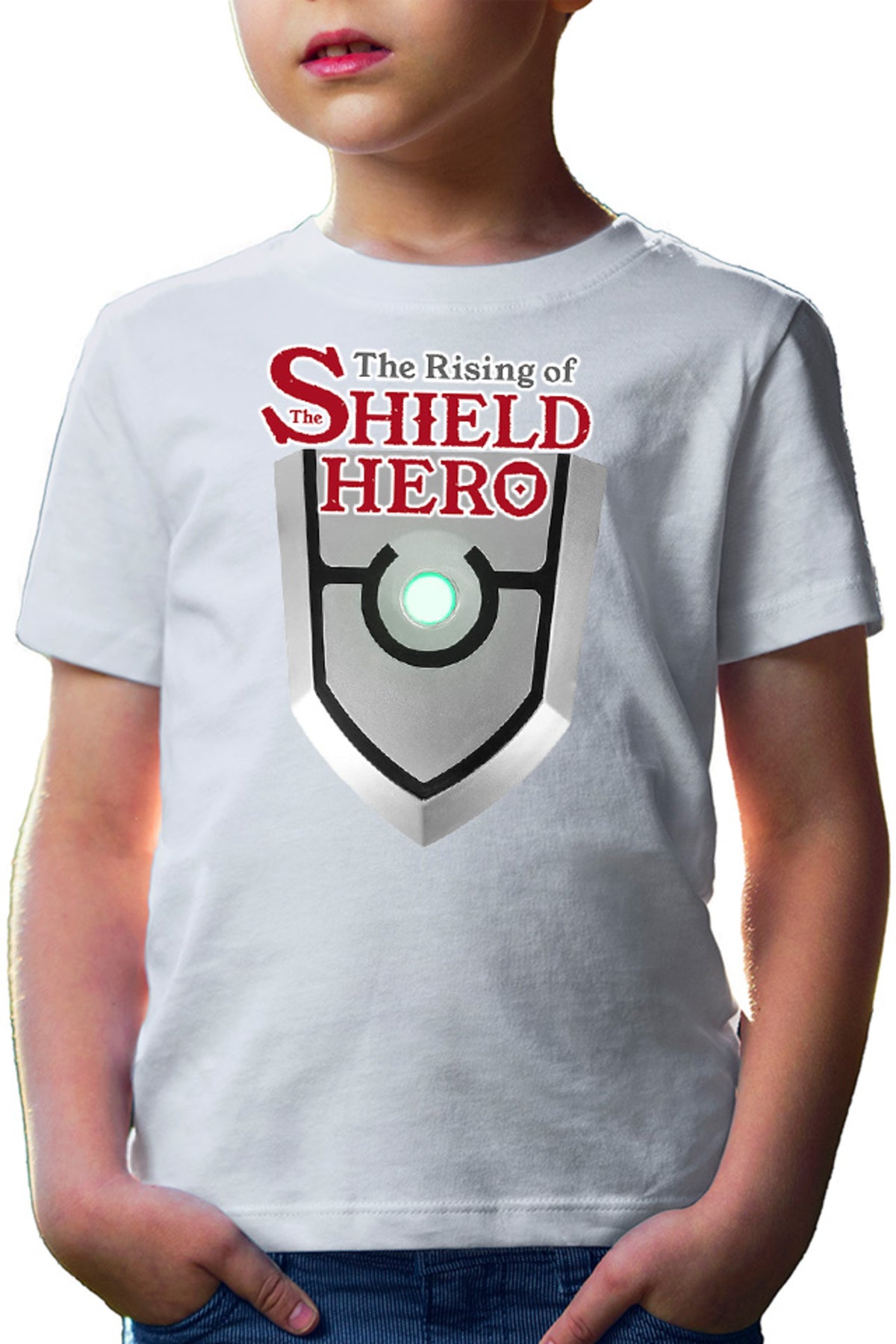 Tricou copii Rising of the Shield Hero Naofumi Super Power Otaku Isekai