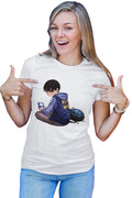 Tricou dama Btooom! Kou Child Bombs Extreme Game