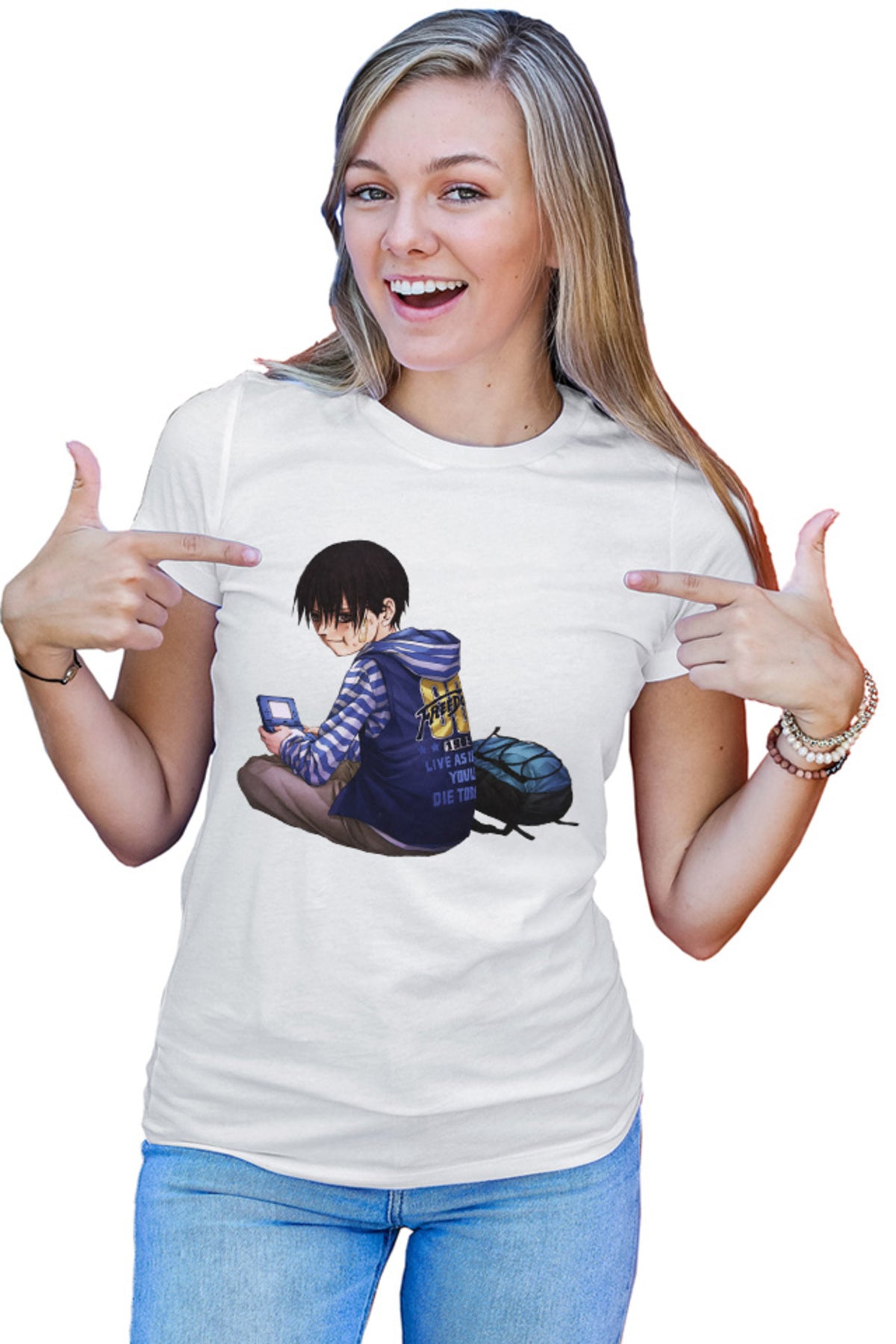 Tricou dama Btooom! Kou Child Bombs Extreme Game