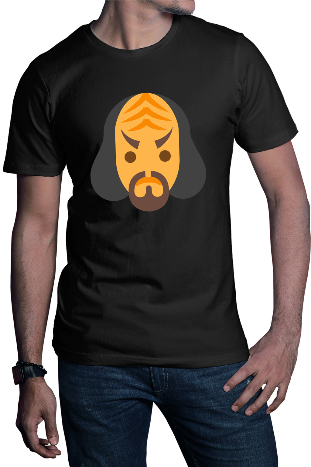 Tricou barbati Star Trek Worf United Federation of Planets