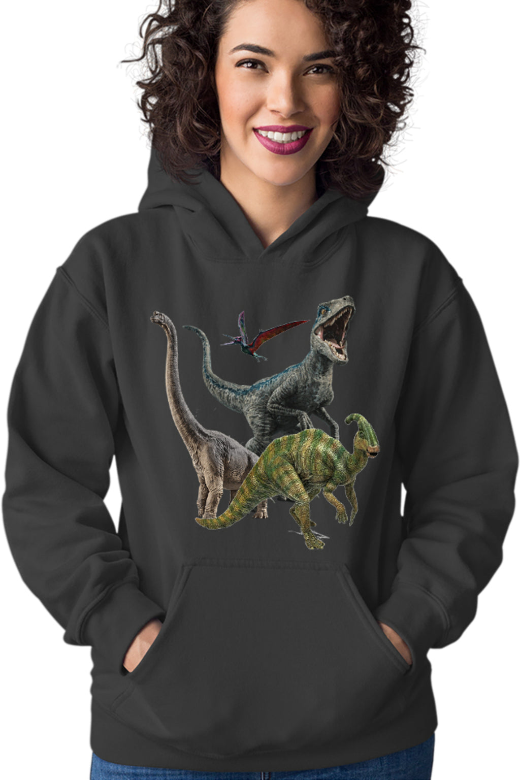 Hanorac dama Jurassic Park Dinossaurs Fly Terrestrial Dangerous