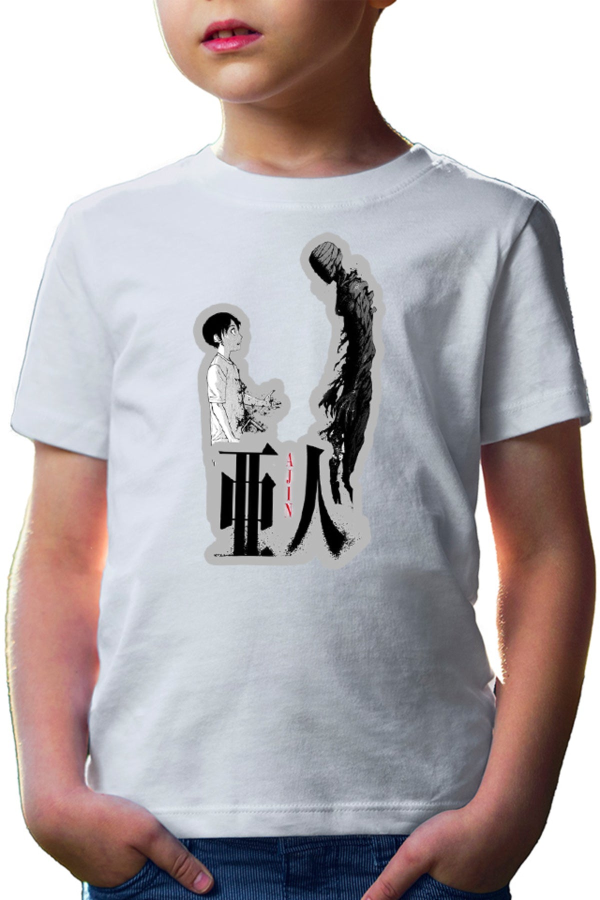 Tricou copii Ajin Kei Self Protect Horror Otaku