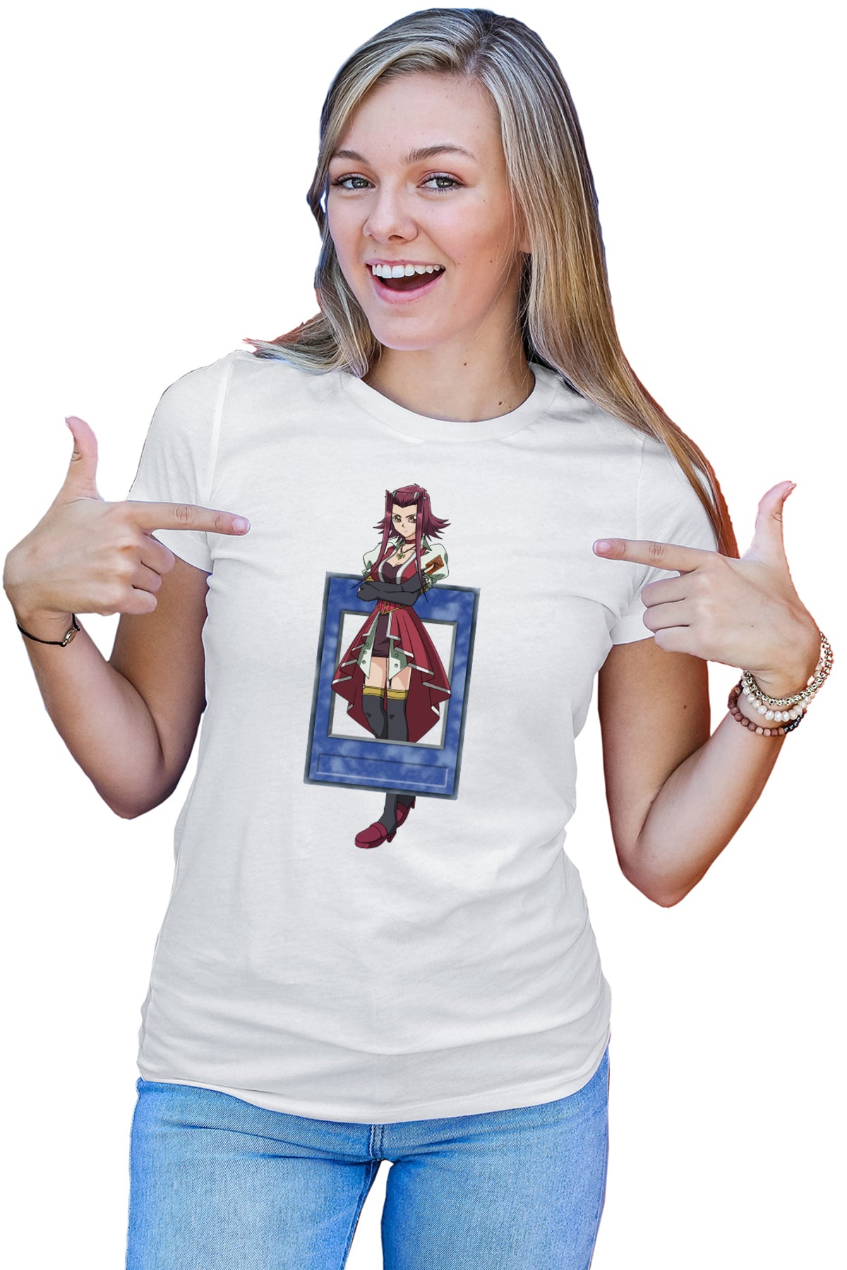 Tricou dama Yu Gi Oh Akiza Izinski Anime Card Game