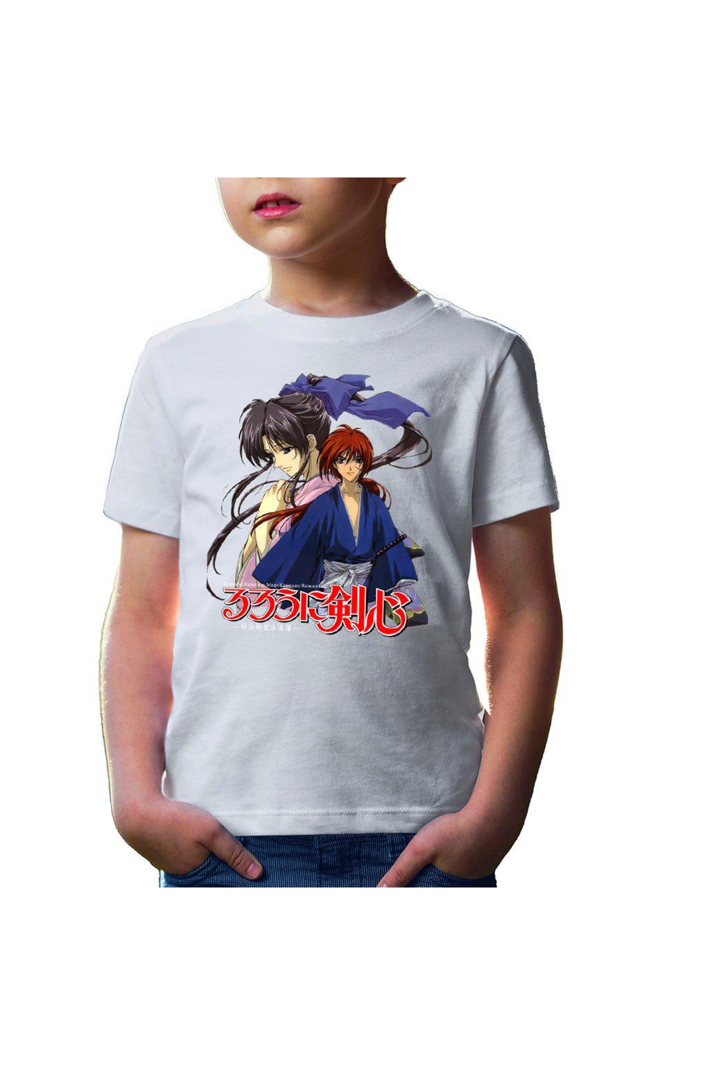 Tricou copii Rurouni Kenshin Kaori Couple Anime Monster