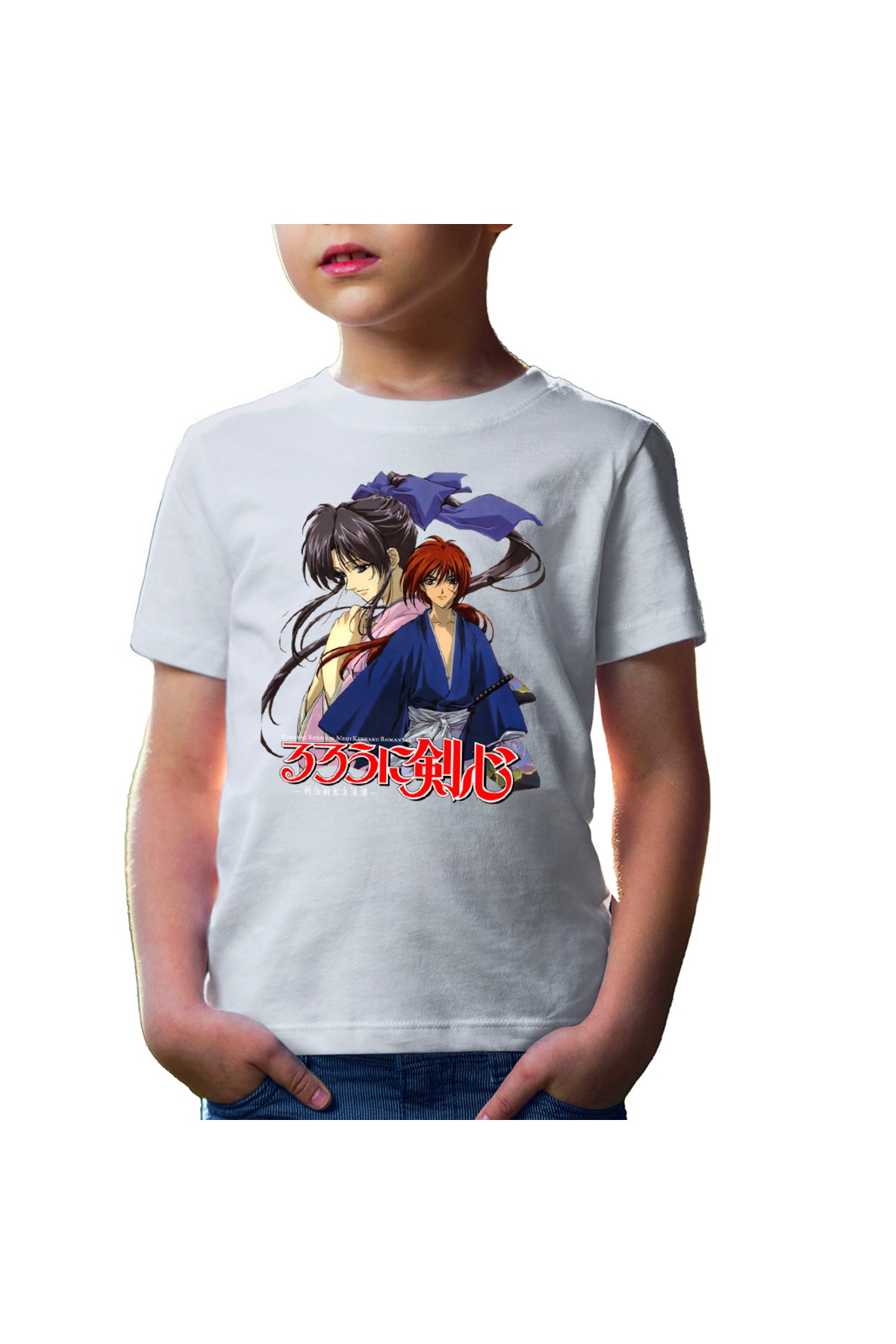Tricou copii Rurouni Kenshin Kaori Couple Anime Monster