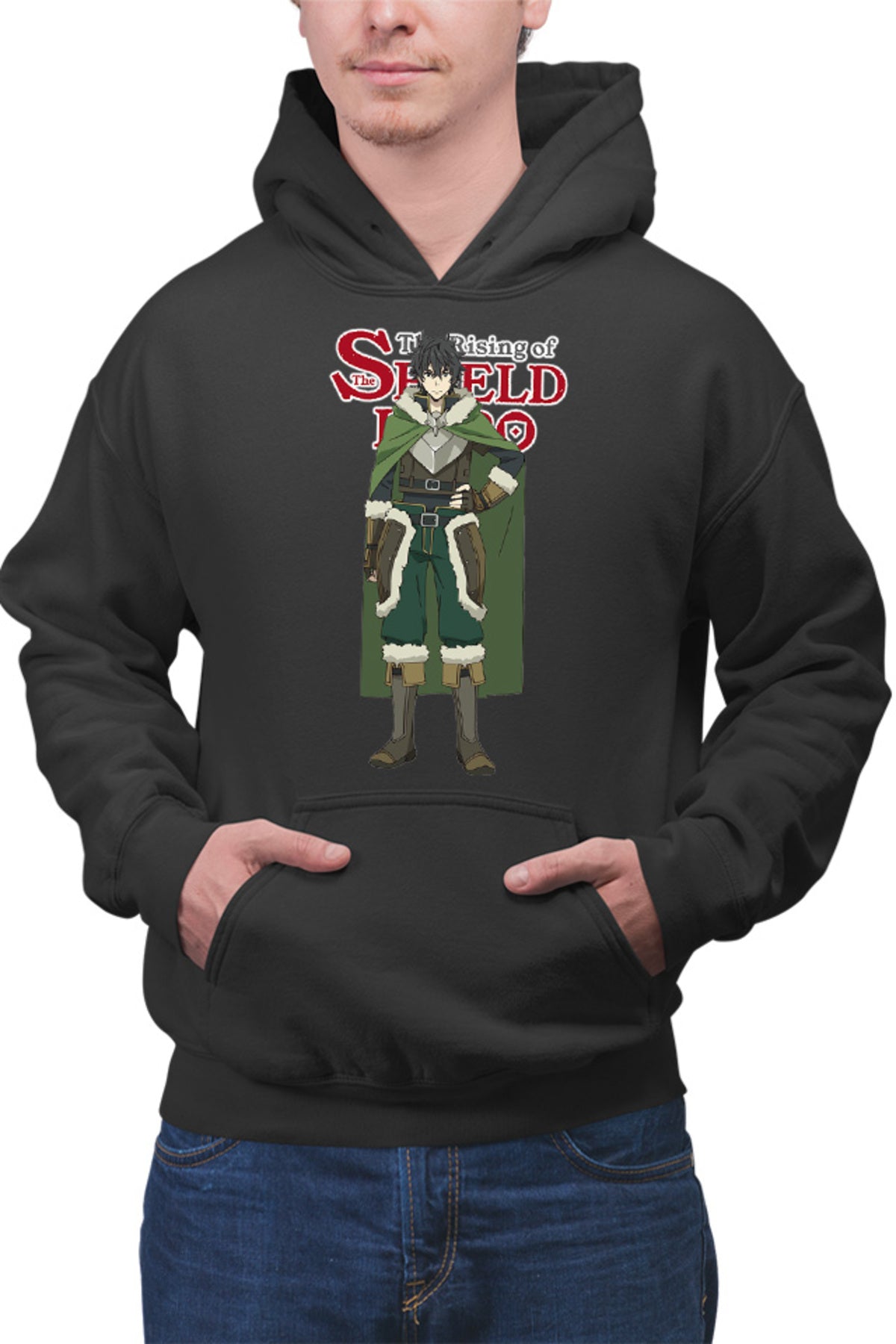 Hanorac barbati Rising of the Shield Hero Naofumi Protect Multiple Powers Univers