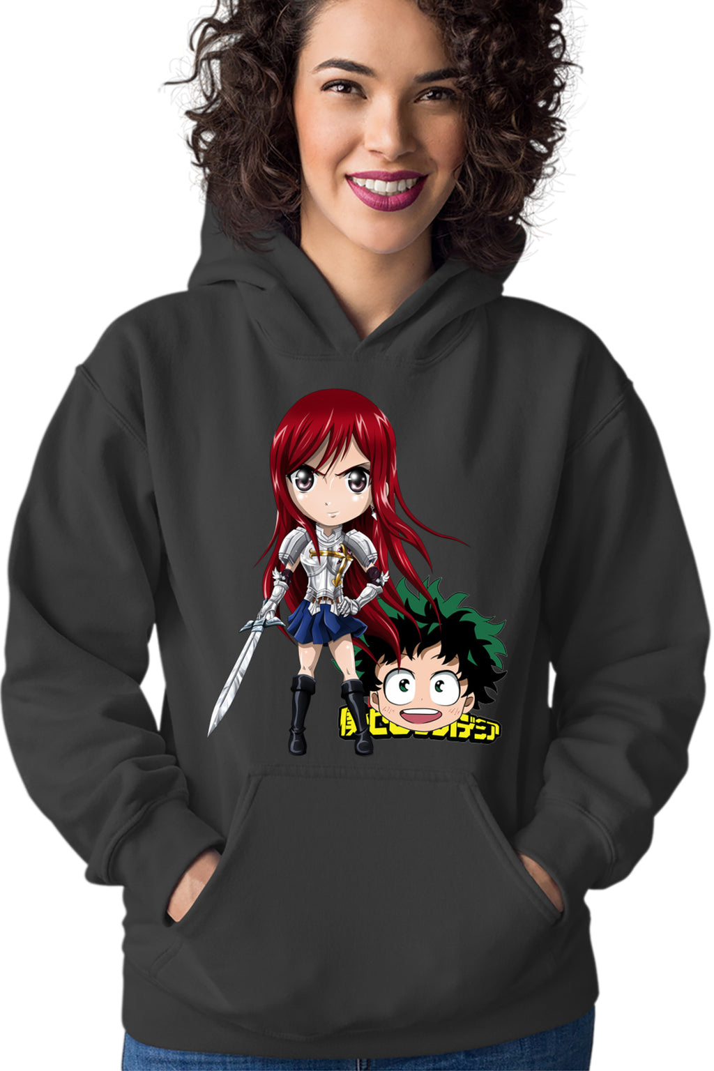 Hanorac dama Fairy Tail Erza Deku My Hero Academia