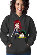 Hanorac dama Fairy Tail Erza Deku My Hero Academia