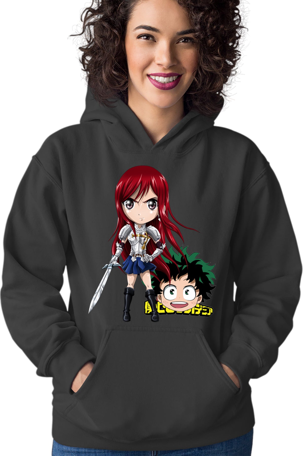 Hanorac dama Fairy Tail Erza Deku My Hero Academia