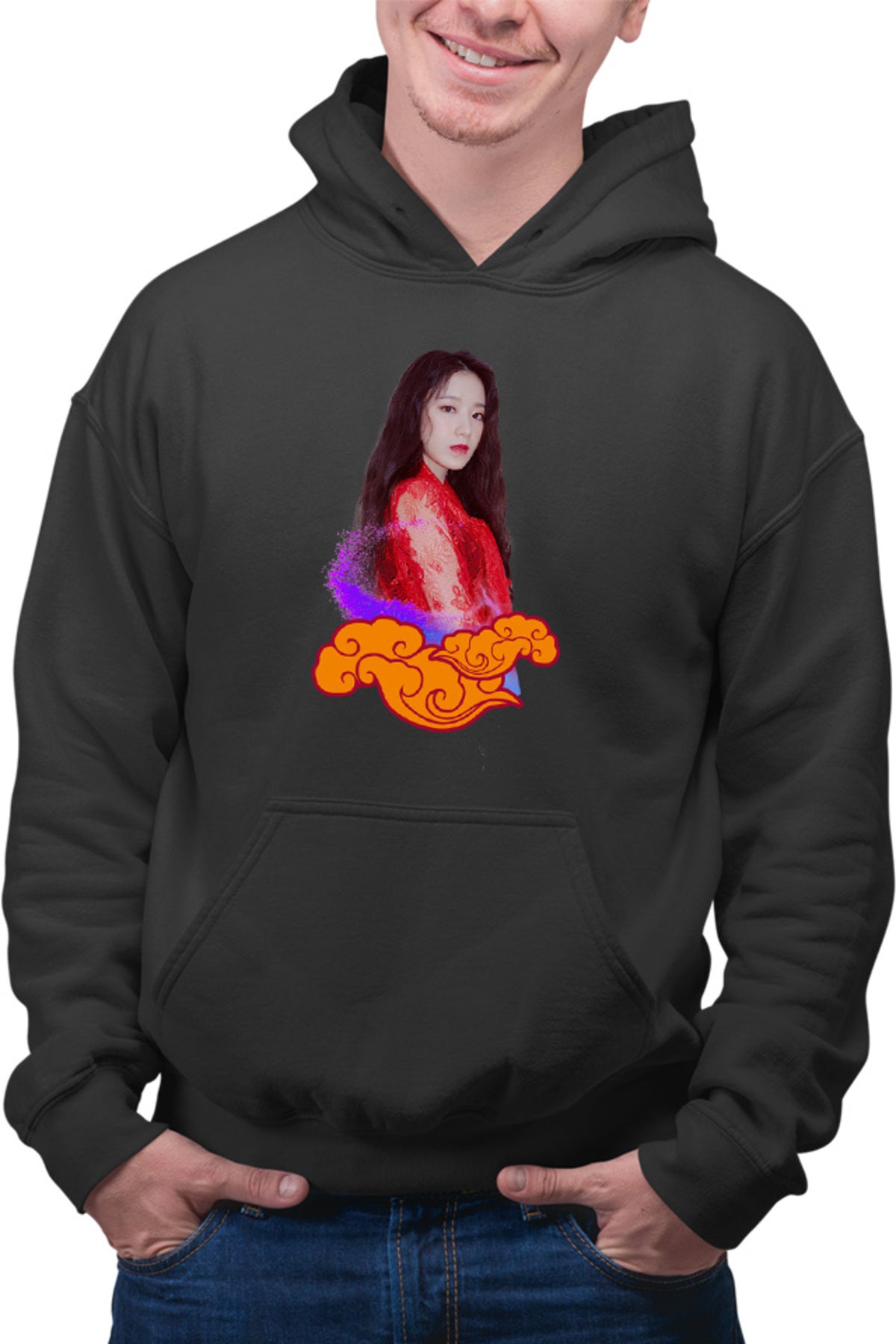 Hanorac barbati I-DLE Clouds Gorgeous Woman Singer Talent